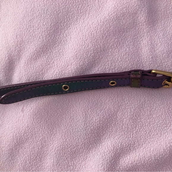 Rare Marc Jacobs holographic napa, leather crossbody bag. - Picture 11 of 13